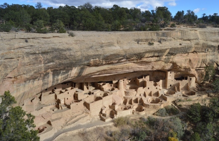 One of the largest cliff dwellings. I believe this compound had 30+ rooms.