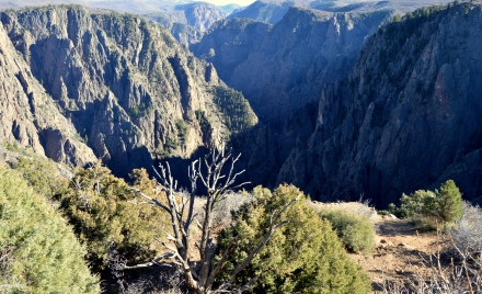 This is what 2 million years of water erosion will do. Black Canyon National Park